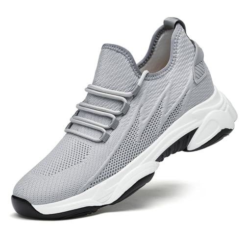 Elevate Shoes Herren 6-10cm Schuhe Die Größer Machen Herren, Breathable Non-Slip Invisible Height Increased Mesh Trainers Elevate Shoes Herren 6-10cm Schuhe Die Größer Machen Herren, Breathable Non-Slip Invisible Height Increased Mesh Trainers von POIUIYQA