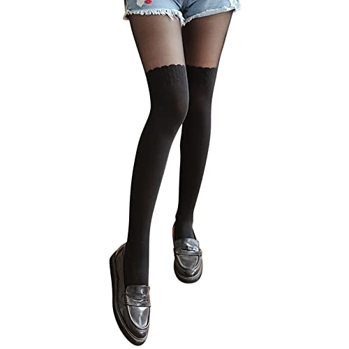 POIUIYQA Sexy G Letter Damen Strumpfhose Schwarz Netzstrumpfhose Spitze aushöhlen gemusterte Strumpfhosen Frauen Jk Pattern StrüMpfe Netzstrümpfe POIUIYQA Sexy G Letter Damen Strumpfhose Schwarz Netzstrumpfhose Spitze aushöhlen gemusterte Strumpfhosen Frauen Jk Pattern StrüMpfe Netzstrümpfe von POIUIYQA
