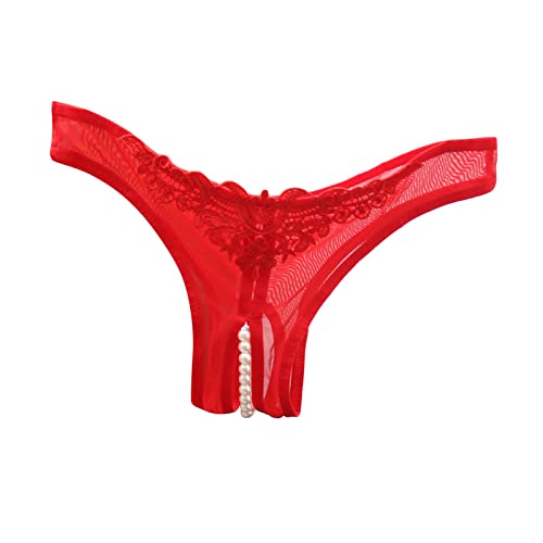 POIUIYQA Slip Ouvert Damen Schritt Offen mit Perlen String Tanga Damen Sexy Dessous Unterhosen Damen Schritt Offen Erotisch Unterwäsche mit Schleife Frauen Höschen Thongs Loch G-String Hipster POIUIYQA Slip Ouvert Damen Schritt Offen mit Perlen String Tanga Damen Sexy Dessous Unterhosen Damen Schritt Offen Erotisch Unterwäsche mit Schleife Frauen Höschen Thongs Loch G-String Hipster von POIUIYQA
