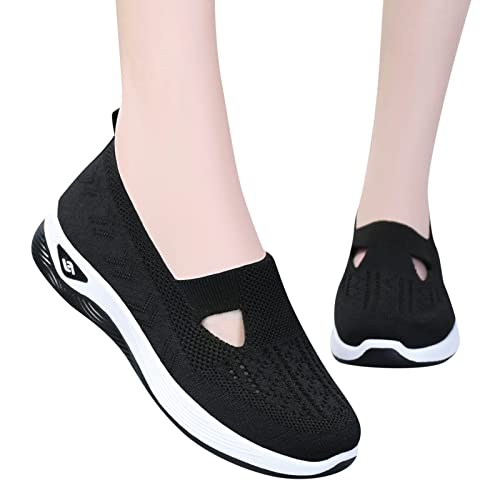 POIUIYQA Sneaker Damen - Sommer Diabetiker Schuhe - Leicht OrthopäDische Schuhe Leicht Walkingschuhe Breite Fuß Bequeme Outdoor Sportschuhe Turnschuhe Laufschuhe POIUIYQA Sneaker Damen - Sommer Diabetiker Schuhe - Leicht OrthopäDische Schuhe Leicht Walkingschuhe Breite Fuß Bequeme Outdoor Sportschuhe Turnschuhe Laufschuhe von POIUIYQA