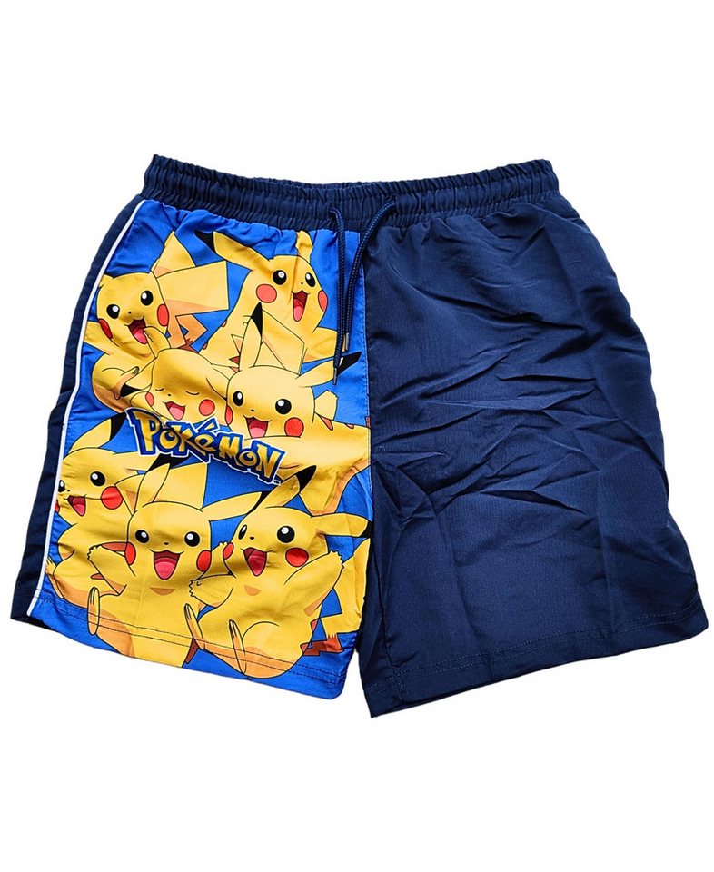 POKÉMON Badeshorts Pikachu Schwimmhose - Jungen Bademode Gr. 140 - 176 cm von POKÉMON