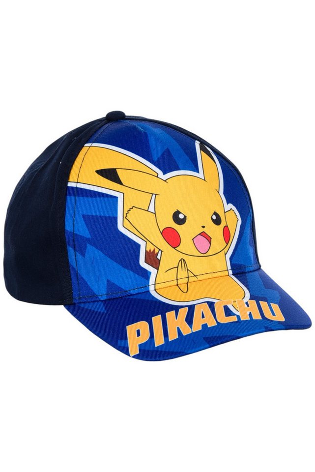 POKÉMON Baseball Cap Pikachu Jungen Sommerkappe Größe 52-54 cm von POKÉMON