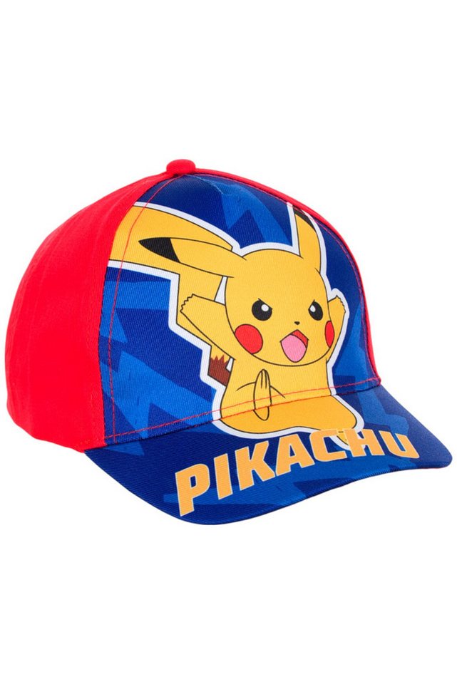 POKÉMON Baseball Cap Pikachu Jungen Sommerkappe Größe 52-54 cm von POKÉMON
