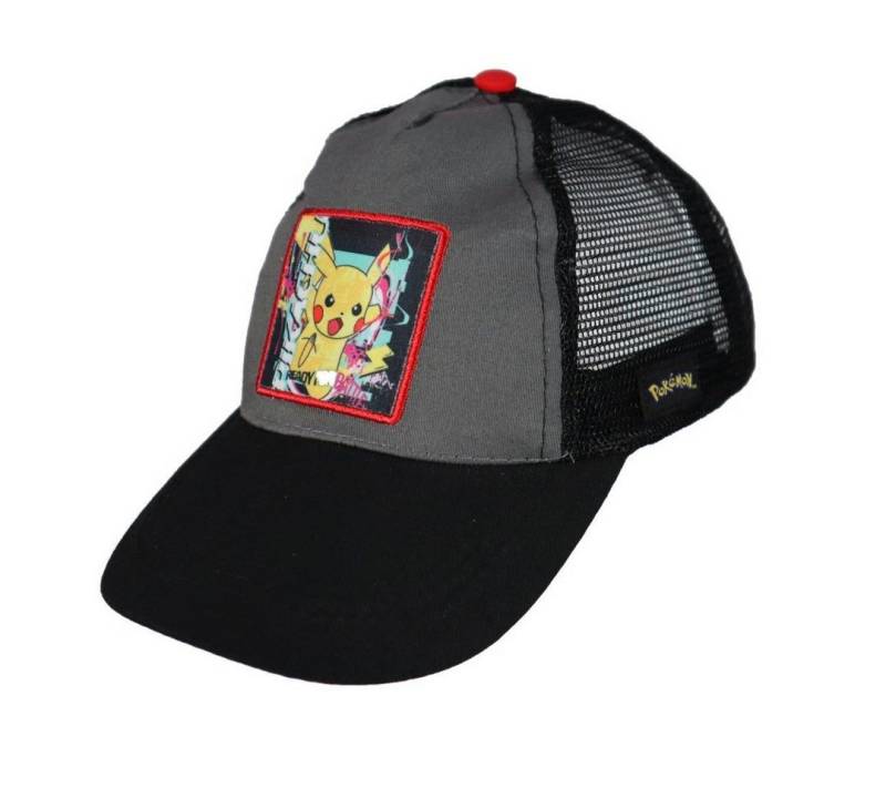 POKÉMON Baseball Cap Pokemon Pikachu Jungen Basecap Baseball Kappe Truckercap Gr. 54 bis 56 von POKÉMON