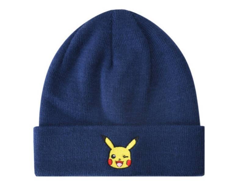 POKÉMON Beanie Pokemon Mütze Wintermütze Bommelmütze Beanie Pikachu von POKÉMON