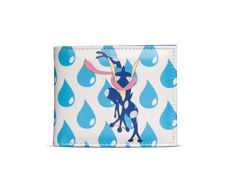 POKÉMON Geldbörse Greninja Quajutsu, Water Drops Tropfen Portemonnaie Geldbeutel von POKÉMON