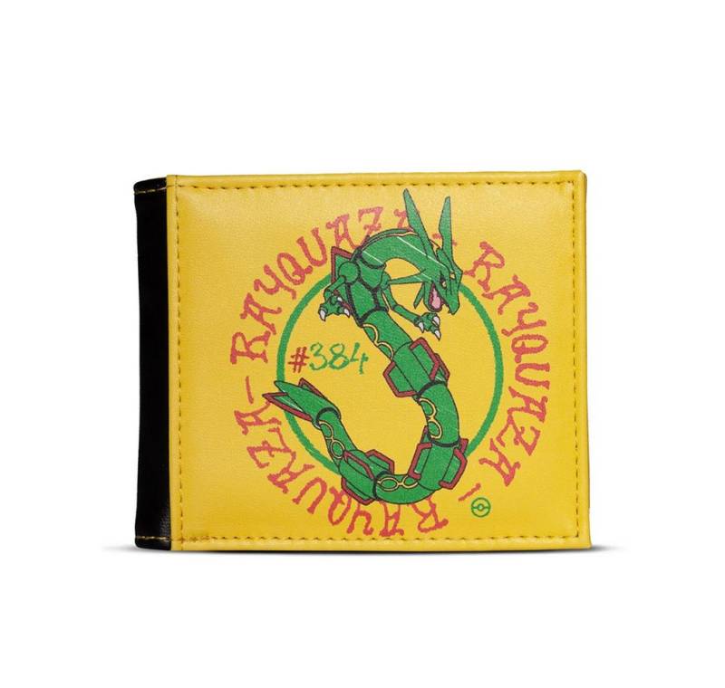 POKÉMON Geldbörse Rayquaza, Bifold Geldbeutel Portemonnaie von POKÉMON
