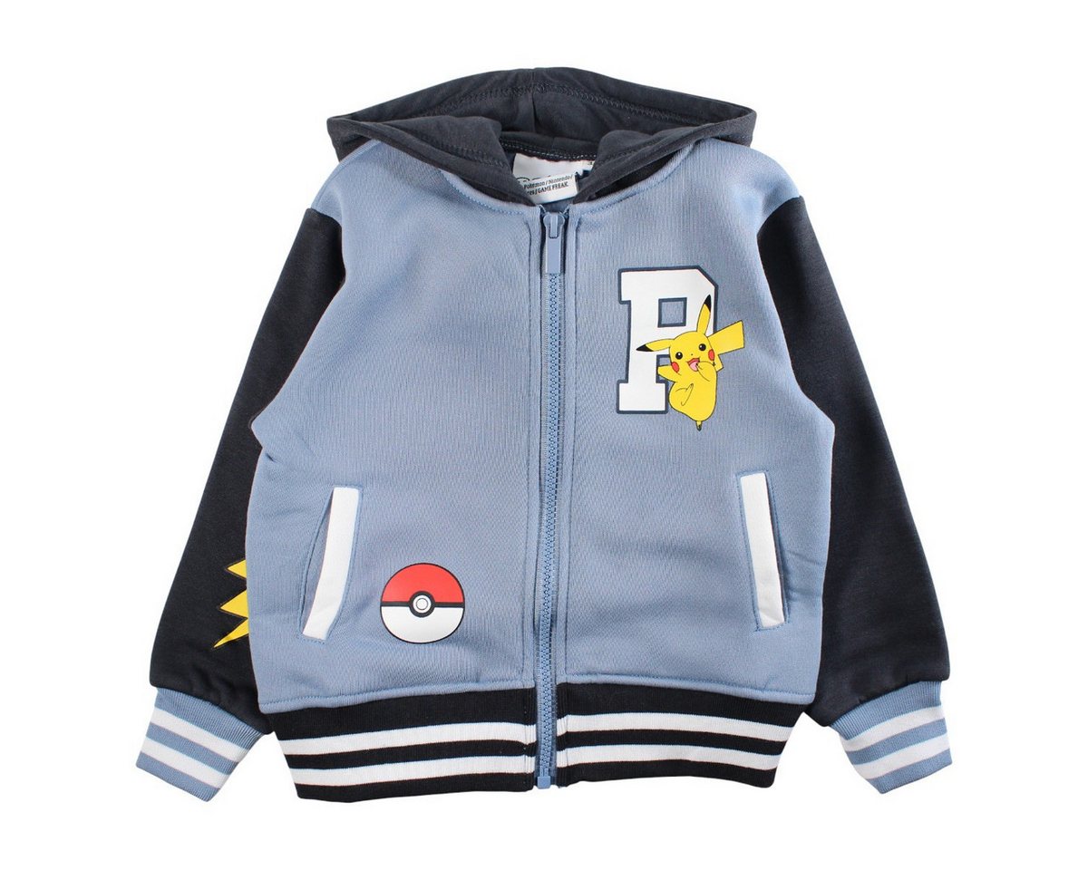POKÉMON Kapuzensweatjacke Hoodie für Jungen – Sweatjacke mit Pikachu-Design von POKÉMON