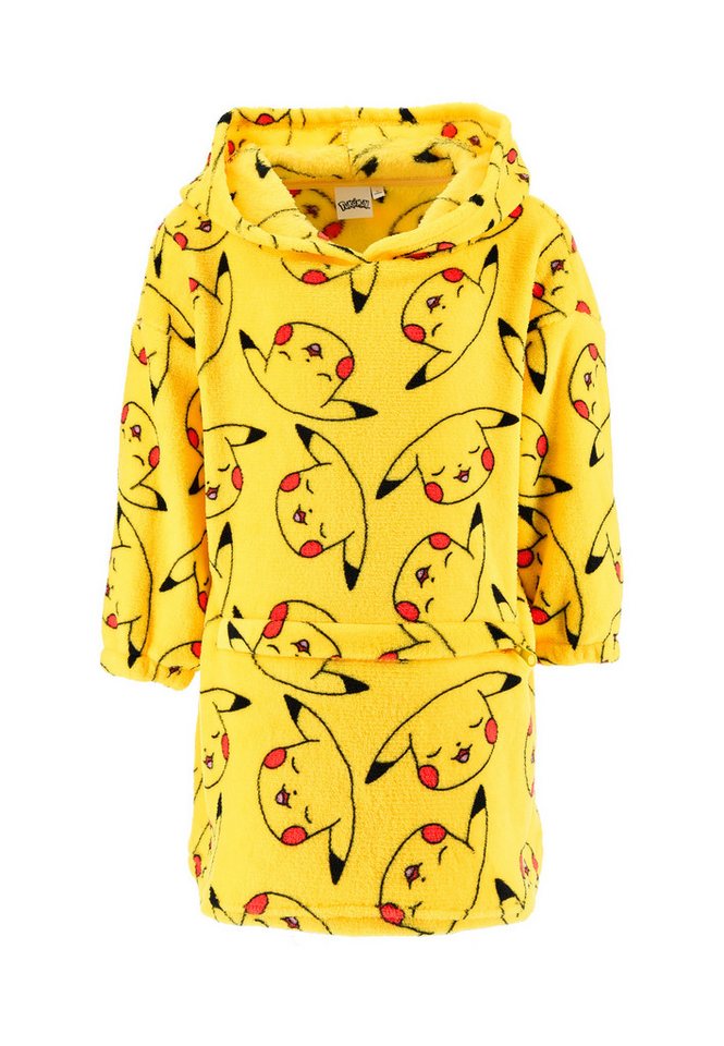 POKÉMON Kapuzensweatshirt Pikachu Decken-Hoodie Mädchen kuschlig von POKÉMON