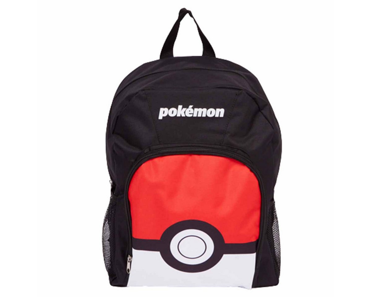 POKÉMON Kinderrucksack Pokemon Pokeball Jungen Rucksack Schultasche Tasche, Gr. 40x30x15 cm von POKÉMON