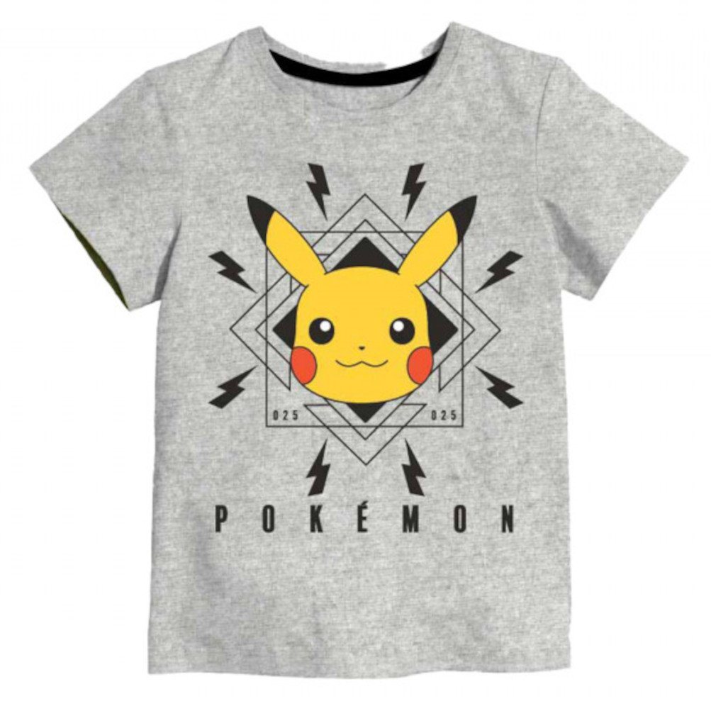POKÉMON Kurzarmshirt Pokemon Pikachu T-Shirt Jungen Kinder Shirt Kurzarm (1-tlg) von POKÉMON
