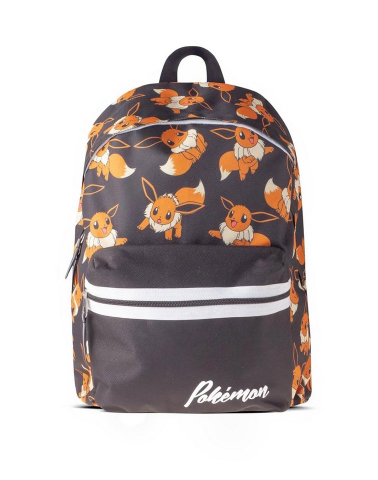 POKÉMON Rucksack Eevee AOP Evoli, Anime Manga Backpack von POKÉMON