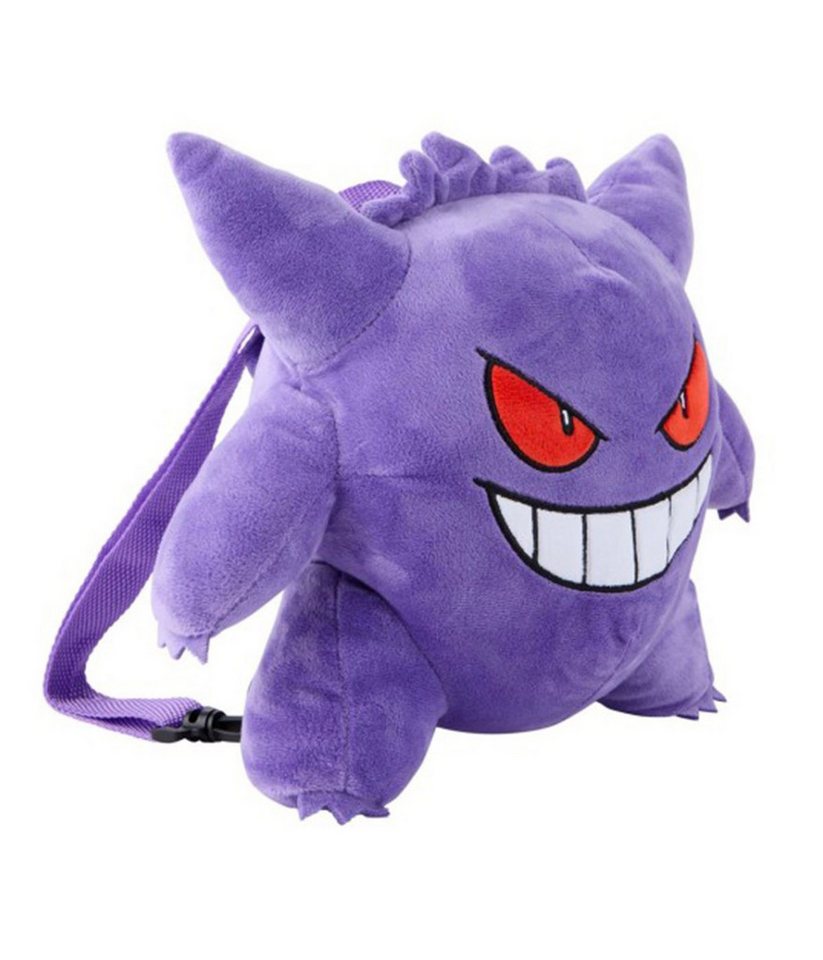 POKÉMON Rucksack Gengar, Anime Manga Plüsch Mini Backpack von POKÉMON