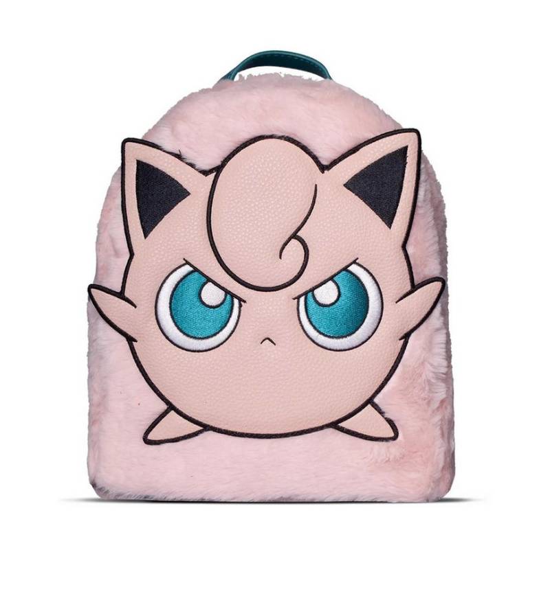 POKÉMON Rucksack Jigglypuff, Pummeluff Backpack Kunstleder Kunstfell von POKÉMON