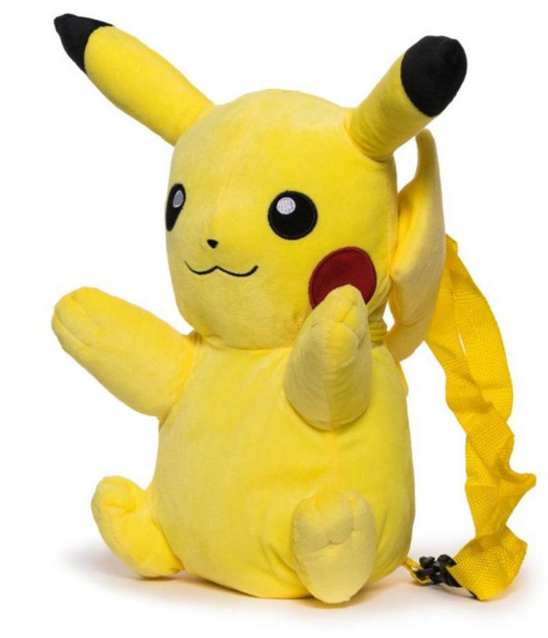 POKÉMON Rucksack Pikachu, Anime Manga Plüsch Mini Backpack von POKÉMON