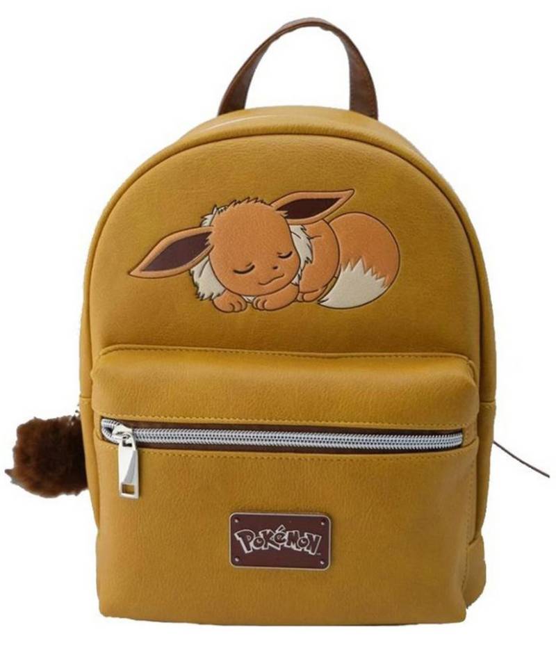 POKÉMON Rucksack Eevee Evoli, Anime Manga Offiziell Lizenziert Mini Backpack von POKÉMON