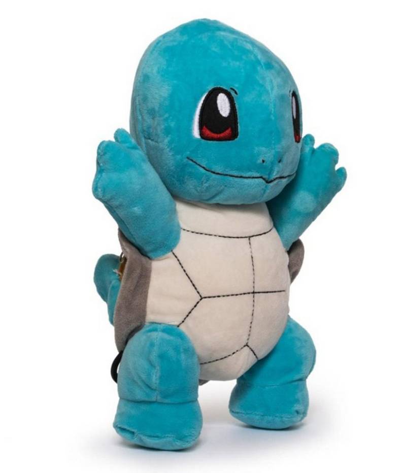 POKÉMON Rucksack Squirtle Schiggy, Anime Manga Plüsch Mini Backpack von POKÉMON