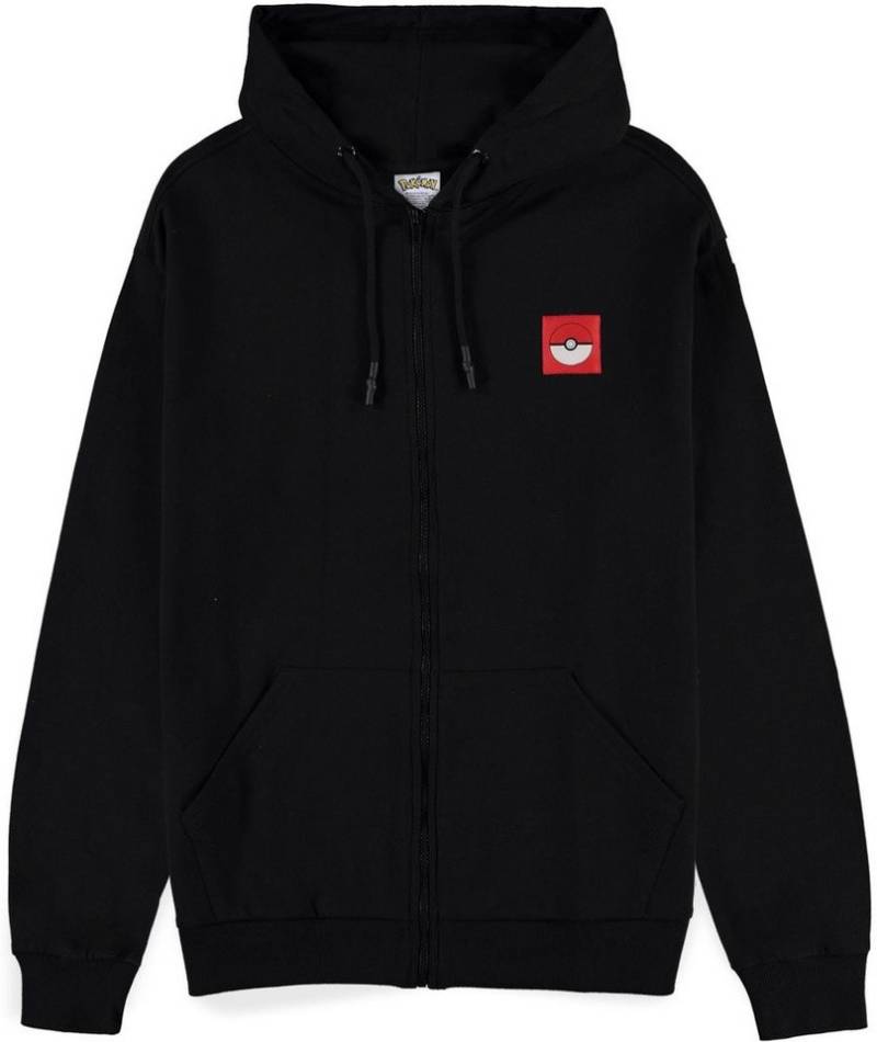 POKÉMON Rundhalspullover Pokémon - Gengar Locked Up Men's Zipper Hoodie von POKÉMON