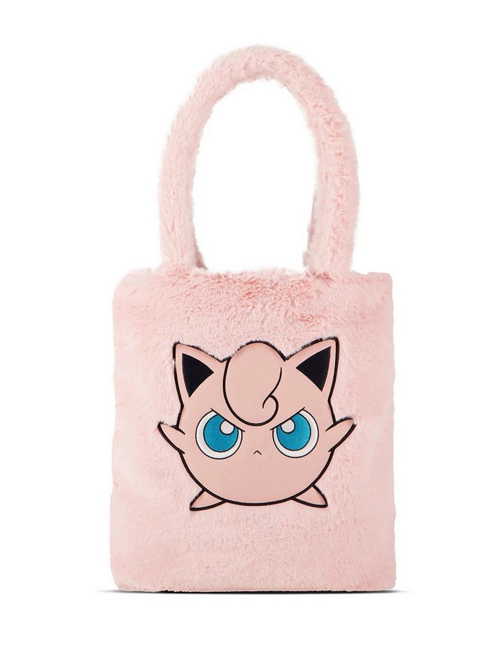 POKÉMON Shopper Jigglypuff Pummeluff, Plush Tote Bag Schultertasche POKÉMON Shopper Jigglypuff Pummeluff, Plush Tote Bag Schultertasche von POKÉMON
