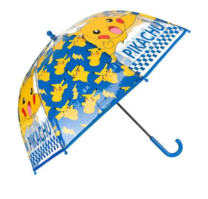 POKÉMON Stockregenschirm Pokemon Pikachu Kinder Regenschirm Stabregenschirm Schirm D 72 cm von POKÉMON