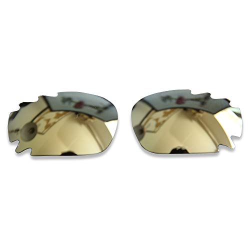 POLARLENS Polarisierte Ersatzgläser für Oakley Jawbone/Racing Jacket - kompatibel mit Oakley Jawbone/Racing Jacket Sonnenbrille, Bronze Gold, Einheitsgröße von POLARLENS