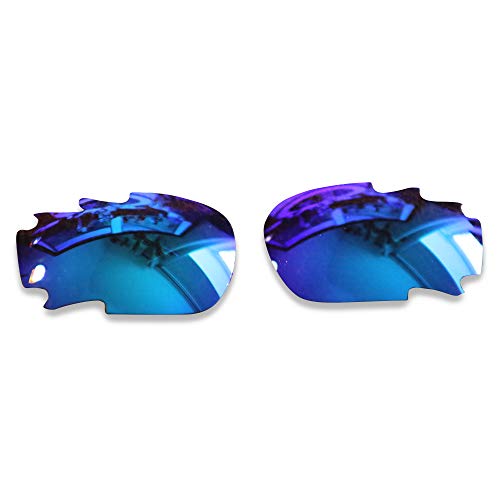 POLARLENS Polarisierte Ersatzgläser für Oakley Jawbone/Racing Jacket - Kompatibel mit Oakley Jawbone/Racing Jacket Sonnenbrille, eisblau, Einheitsgröße von Polarlens