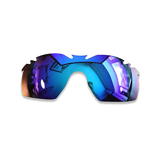 POLARLENS Polarisierte Ersatzgläser für Oakley Radarlock XL – Kompatibel mit Oakley Radarlock XL-Sonnenbrillen (Eisblau) von POLARLENS