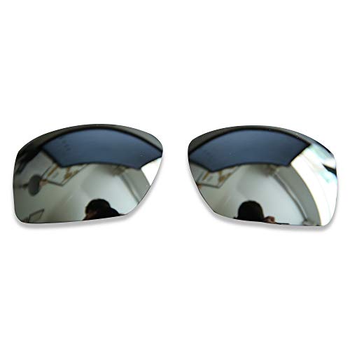 PolarLens Polarisierte Ersatzgläser für Oakley Big Taco, kompatibel mit Oakley Big Taco Sonnenbrille Gr. Einheitsgröße, Schwarz von Polarlens
