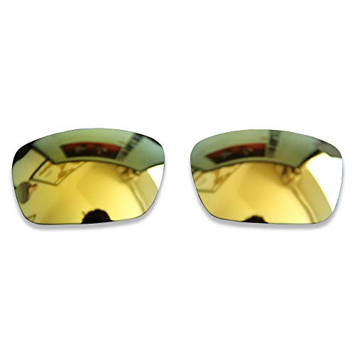 PolarLens Polarisierte gl盲ser f眉r Oakley Fuel Cell 鈥� kompatibel mit Oakley Fuel Cell Sonnenbrillen Gr. Einheitsgr枚脽e, 24 Karat Gold von POLARLENS