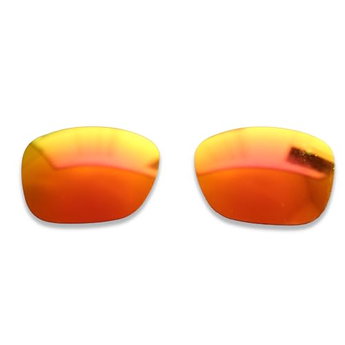 Polarlens Polarisierte Ersatzgläser für RayBan Chris RB 4187, 54 mm, kompatibel mit Ray Ban Chris RB4187 54 mm Sonnenbrille, feuerrot, Einheitsgröße von Polarlens