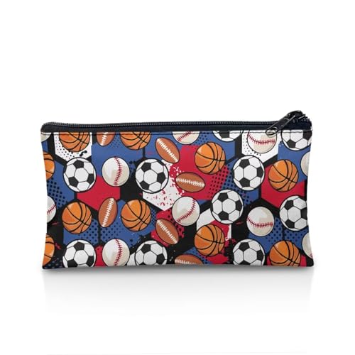 POLERO Federmäppchen für Schule, Schreibwaren, Federmäppchen für Büro, Reisen, Make-up, Kosmetiktasche, Sportbälle, Einheitsgröße, Schulranzen POLERO Federmäppchen für Schule, Schreibwaren, Federmäppchen für Büro, Reisen, Make-up, Kosmetiktasche, Sportbälle, Einheitsgröße, Schulranzen von POLERO