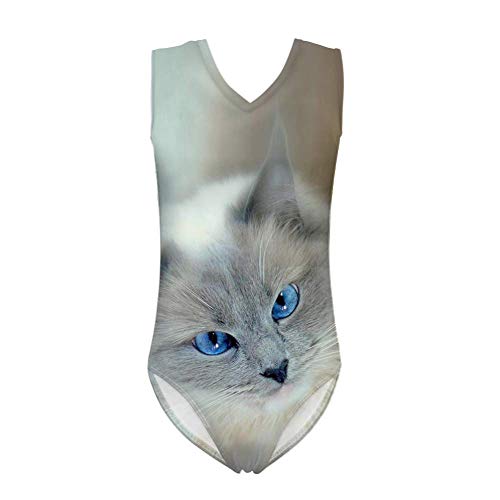 POLERO Mädchen Badebekleidung Badeanzug Katze Muster von POLERO