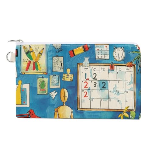 Brieftasche Brieftasche Stehen Auf Der Tabelle Gedruckt Geldbörse für Männer Brieftasche Frauen Leinwand Brieftasche Stil One Size, Geldbörse, Stil, Einheitsgröße, Brieftasche, Stil, One size von POLESVBM