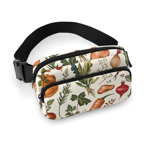 Crossbody Taschen für Frauen, Gemüse und Kräuter, bedruckte Hüfttaschen, Crossbody mit verstellbarem Gürtel, Stil, 20 x 13 cm, Hüfttaschen, Style, 20x13cm, Hüfttaschen, Stil, 20x13cm, Hüfttaschen Crossbody Taschen für Frauen, Gemüse und Kräuter, bedruckte Hüfttaschen, Crossbody mit verstellbarem Gürtel, Stil, 20 x 13 cm, Hüfttaschen, Style, 20x13cm, Hüfttaschen, Stil, 20x13cm, Hüfttaschen von POLESVBM