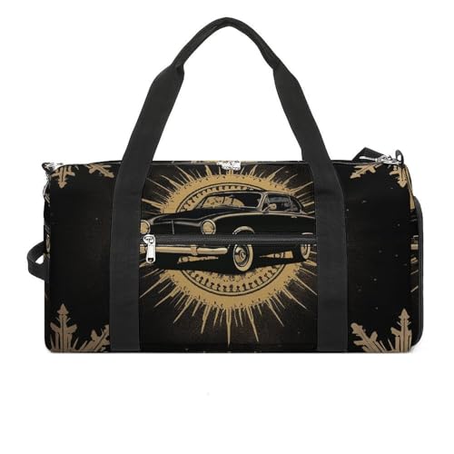 Turnbeutel Schneeflocken und Autos bedruckte Seesack Yogatasche bedruckter Rucksack Seesack kleiner Turnbeutel Stil Einheitsgröße Turnbeutel, Stil:, Einheitsgröße, Turnbeutel von POLESVBM