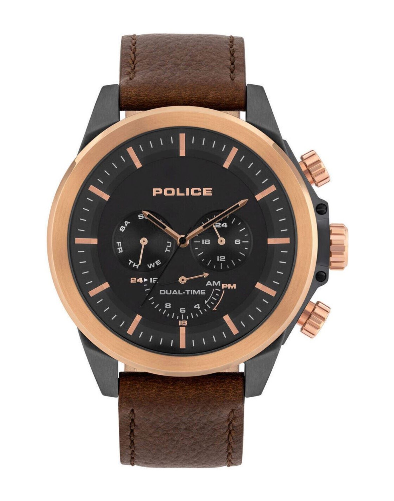 POLICE Armbanduhr Herren Grau von POLICE