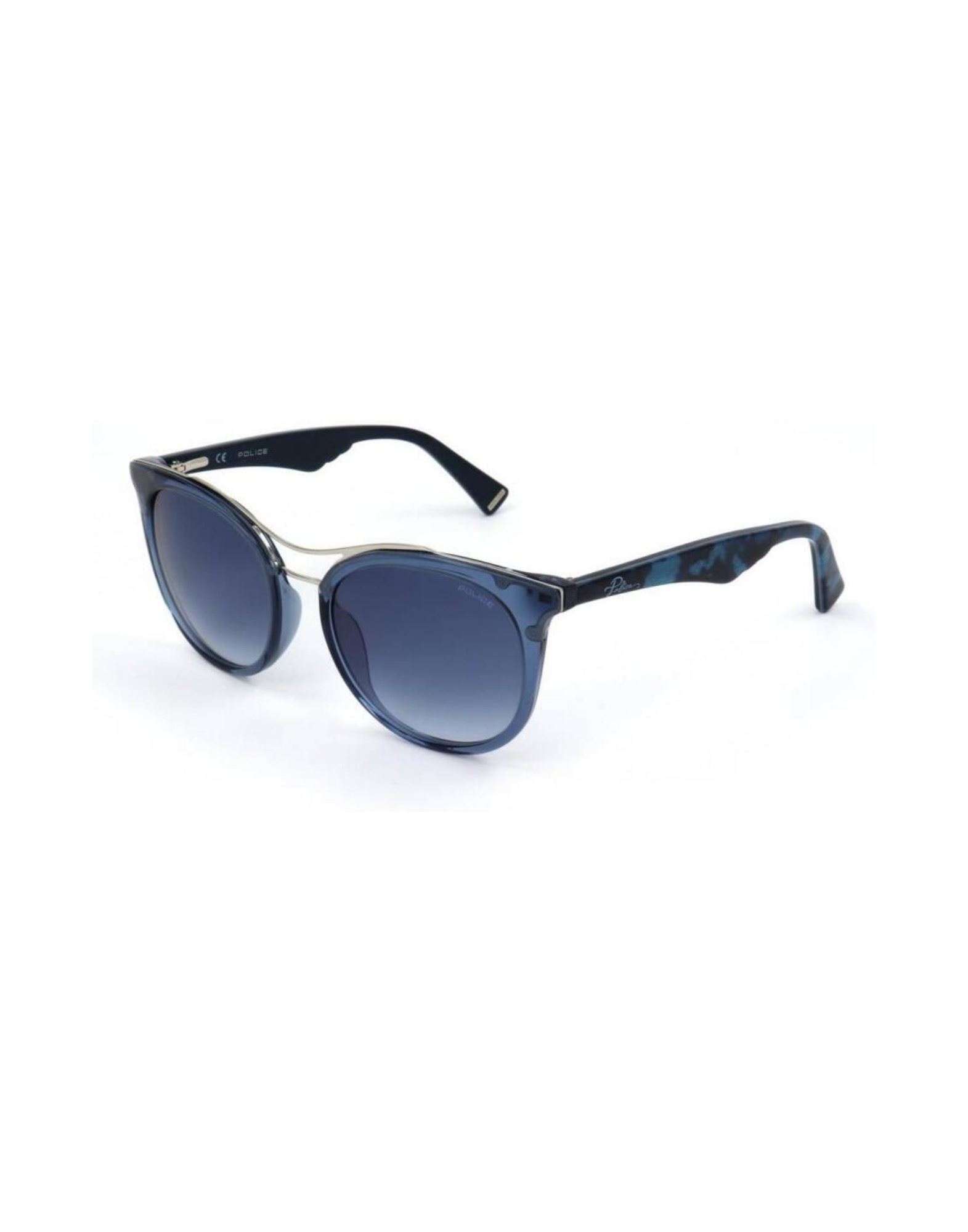 POLICE Sonnenbrille Damen Blau von POLICE