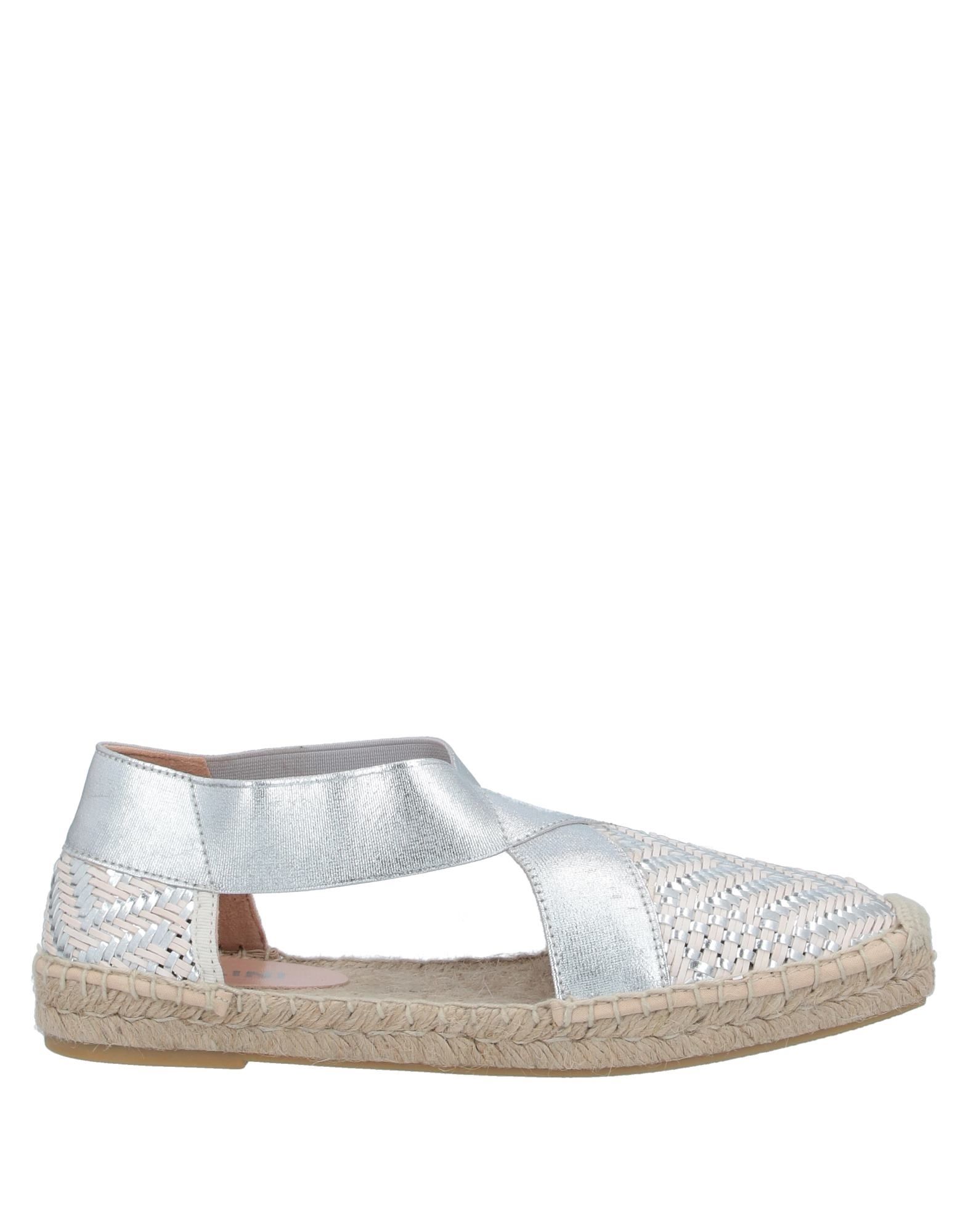 POLLINI Espadrilles Damen Silber von POLLINI