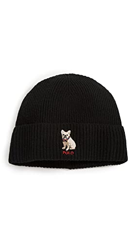POLO RALPH LAUREN Bestickte Frenchie Beanie für Herren, Polo Schwarz, Einheitsgröße POLO RALPH LAUREN Bestickte Frenchie Beanie für Herren, Polo Schwarz, Einheitsgröße von POLO RALPH LAUREN
