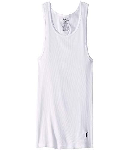 POLO RALPH LAUREN Classic Fit Ribbed Tank with Moisture Wicking 100% Cotton - 3 Pack von POLO RALPH LAUREN