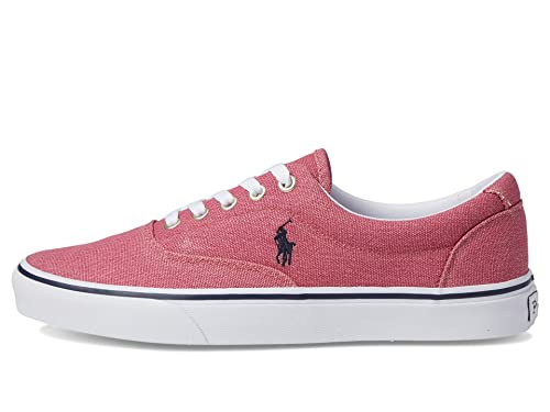 POLO RALPH LAUREN Herren Keaton-Pony Sneaker, Berry Neon Green, 42 EU von POLO RALPH LAUREN