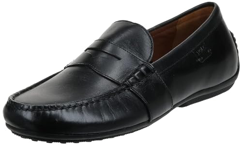 POLO RALPH LAUREN Herren Reynold Fahrer-Slipper, Schwarz, 44 EU von POLO RALPH LAUREN