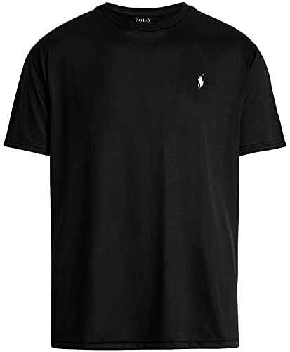 POLO RALPH LAUREN Performance T-Shirt mit Rundhalsausschnitt, Polo Schwarz, Klein von POLO RALPH LAUREN