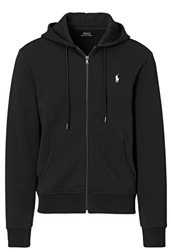 Polo Ralph Lauren Double Knit Tech Fleece Hoodie, (Herbst/Winter 2022) Luxus Schwarz, XX-Large von POLO RALPH LAUREN