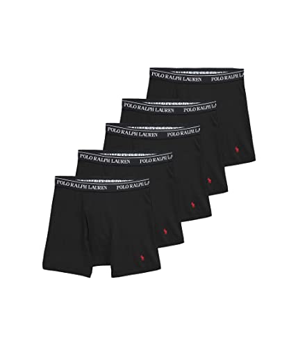Polo Ralph Lauren Herren-Boxershorts, 5er-Pack, Schwarz 1, Small Polo Ralph Lauren Herren-Boxershorts, 5er-Pack, Schwarz 1, Small von POLO RALPH LAUREN