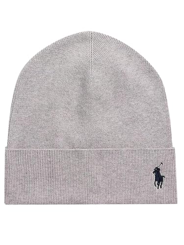 Polo Ralph Lauren Herrenmütze aus Baumwolle 449959339-003, Grau, grau, One size Polo Ralph Lauren Herrenmütze aus Baumwolle 449959339-003, Grau, grau, One size von POLO RALPH LAUREN