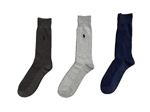 Polo Ralph Lauren Superweiche Herrensocken, 3er-Pack, G(8400018kn)/G, 43-47 EU von POLO RALPH LAUREN