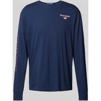Polo Sport Longsleeve mit Label-Stitching in Dunkelblau, Größe XXL von Polo Sport