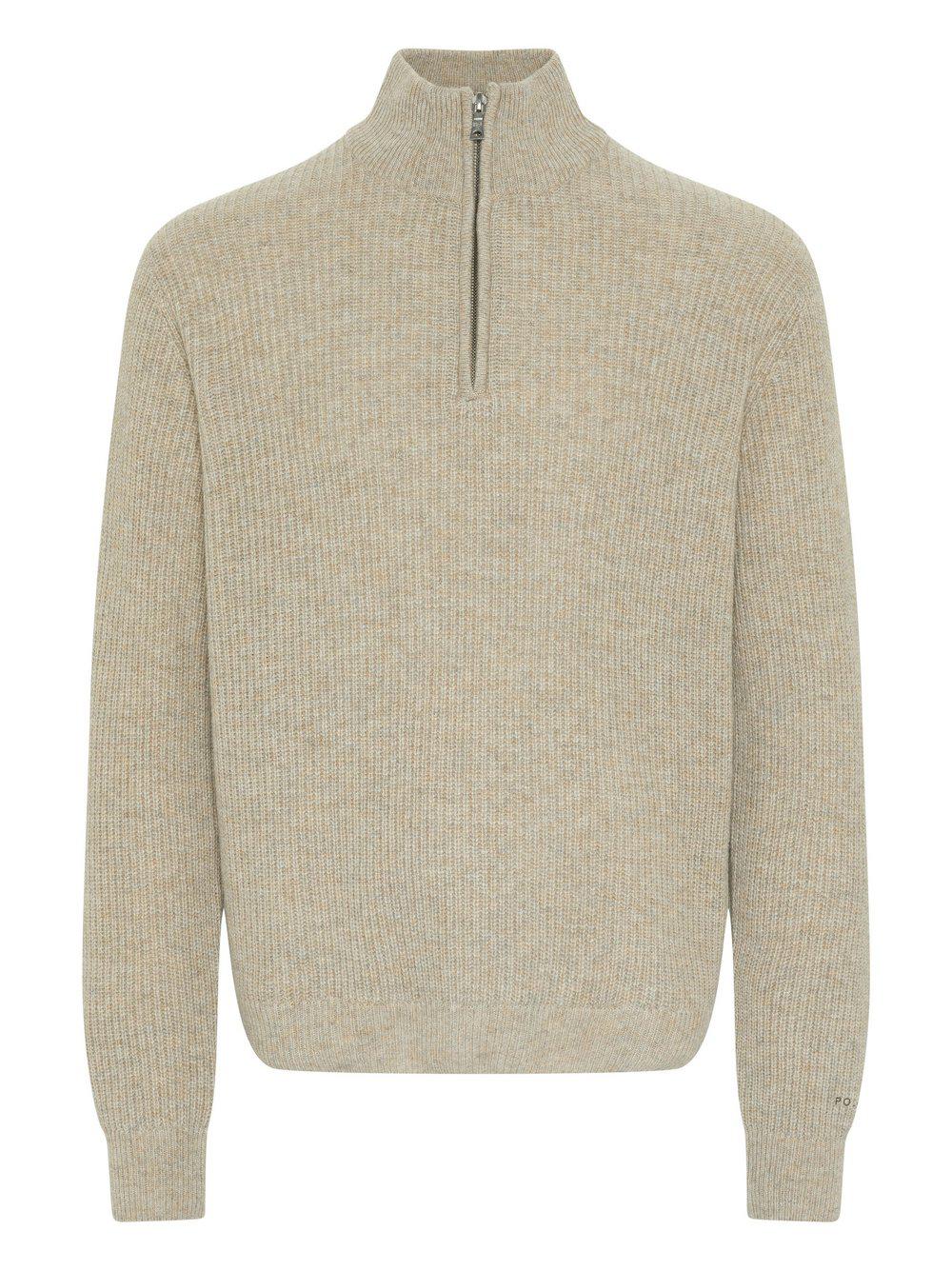 Polo Sylt Strickpullover Herren Wolle, beige von POLO SYLT