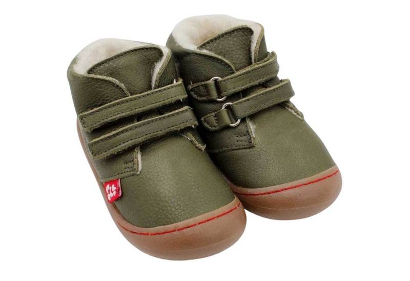 POLOLO Barfuß Winterstiefel für Kinder mit Wollfutter, Kinder Lauflernschuh mit flexibler Sohle von POLOLO